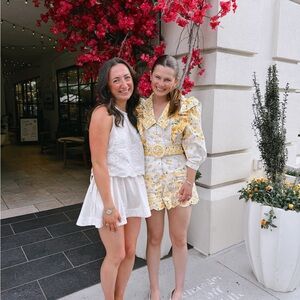 FARM Rio Yellow Floral Jumpsuit